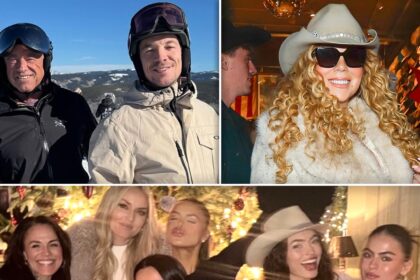 Mariah Carey, Ivanka Trump e altre celebrità celebrano le vacanze ad Aspen
