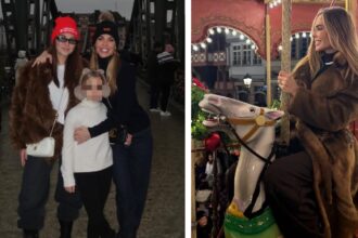 Ilary Blasi porta le figlie Chanel e Isabel dal fidanzato Bastian Muller a Francoforte: foto - Gossip.it