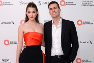 Madeleine White incinta e Andrew Fedyk aspettano il primo figlio