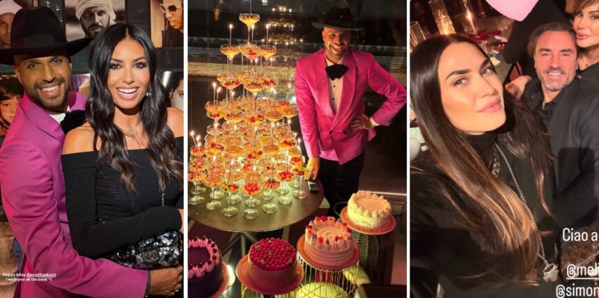 Jonathan Kashanian ne fa 45: da Elisabetta Gregoraci a Michelle Hunziker, ecco chi c’era al super party a Milano, foto - Gossip.it