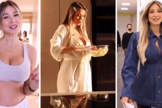 ''Una domenica con me'': Diletta Leotta incinta in top e calzoncini mostra il pancione mentre sceglie l’outfit per la diretta tv - Gossip.it