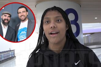 Laila Edwards del Team USA ringrazia Kelce Bros. per aver aiutato la famiglia ad andare alle Olimpiadi