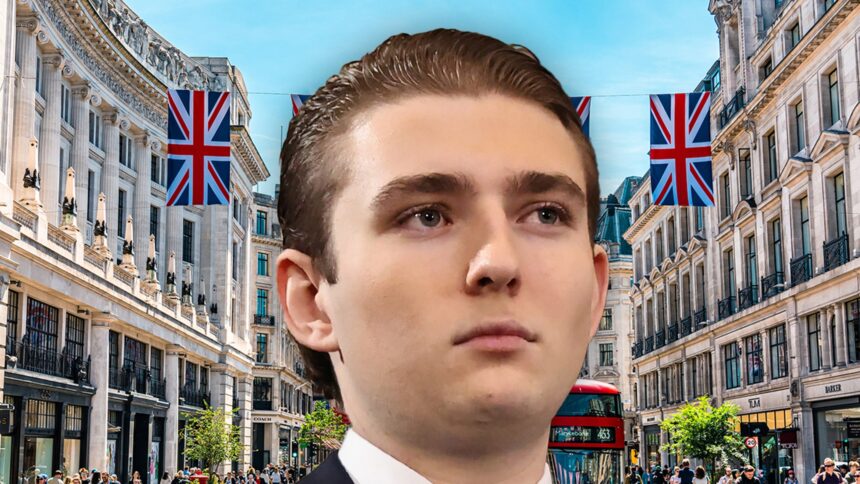 Barron Trump salva una donna brutalmente picchiata dall'ex fidanzato