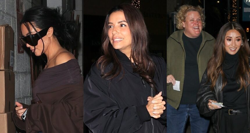 Kim Kardashian esce a cena con la regista di "La quinta ruota" Eva Longoria e le sue co-protagoniste!