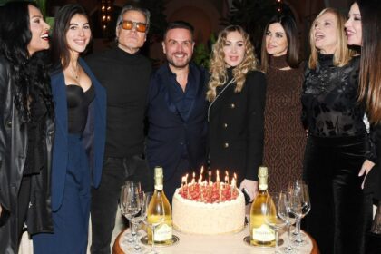Jimmy Ghione con la giovane fidanzata Marialaura De Vitis, Manuela Arcuri col figlio: tutti i vip al compleanno di Antonello Lauretti - Gossip.it