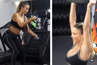 Diletta Leotta come Federica Pellegrini: anche per la conduttrice super allenamento in palestra col pancione, guarda - Gossip.it