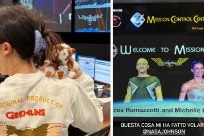 Michelle Hunziker ed Eros Ramazzotti con Aurora a Huston: tour privato alla Nasa, ecco come sono stati accolti - Gossip.it