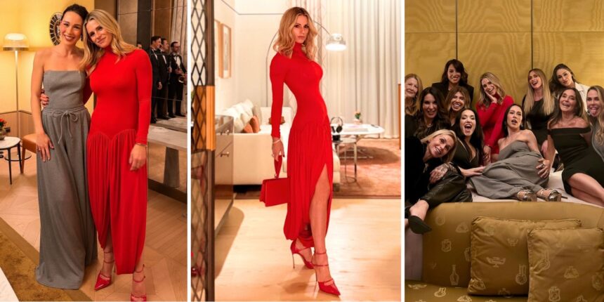 Michelle Hunziker festeggia l’ultimo compleanno da quarantenne con una super festa a Roma piena di volti noti: il look total red è pazzesco - Gossip.it