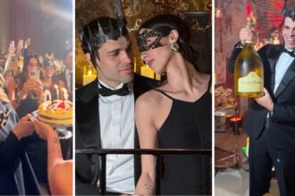 Il futuro sposo di Aurora Ramazzotti festeggia 30 anni: grande festa in maschera con la quasi suocera Michelle Hunziker, foto - Gossip.it