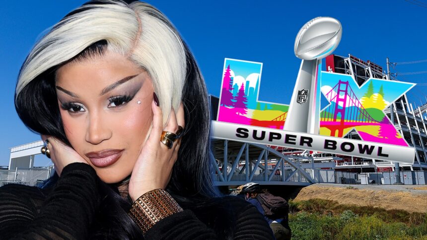 Cardi B favorita per l'incidente allo spettacolo dell'intervallo del Super Bowl di Bad Bunny