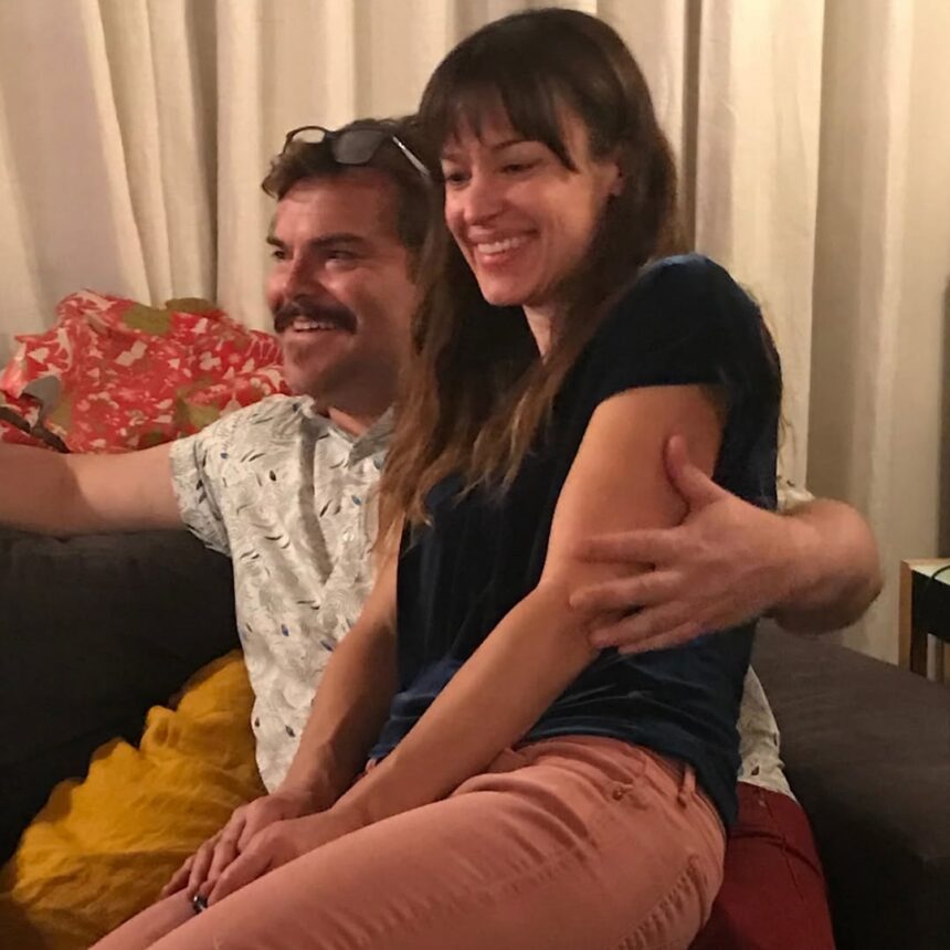 Jack Black festeggia il ventesimo anniversario con la moglie Tanya Haden