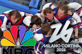 La vittoria della medaglia d'oro nell'hockey statunitense batte il record televisivo, con una media di oltre 20 milioni di spettatori