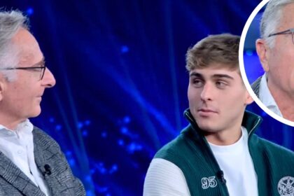 Paolo Bonolis in tv col figlio Davide che vorrebbe vederlo con una nuova compagna: ''Non vuole nessuno''. La replica del conduttore - Gossip.it