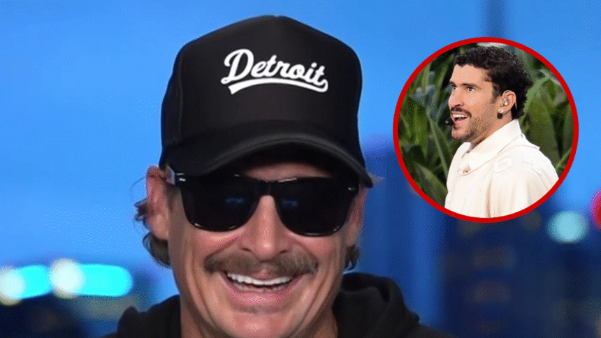 Kid Rock si lamenta di "non aver capito niente" dello spettacolo dell'intervallo di Bad Bunny