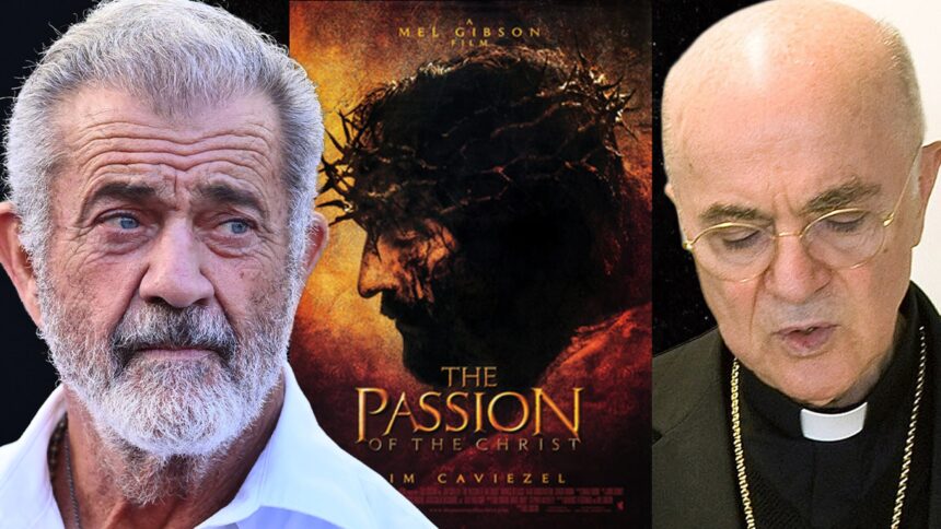 Mel Gibson non lavora con l'arcivescovo scomunicato nel film "Cristo".