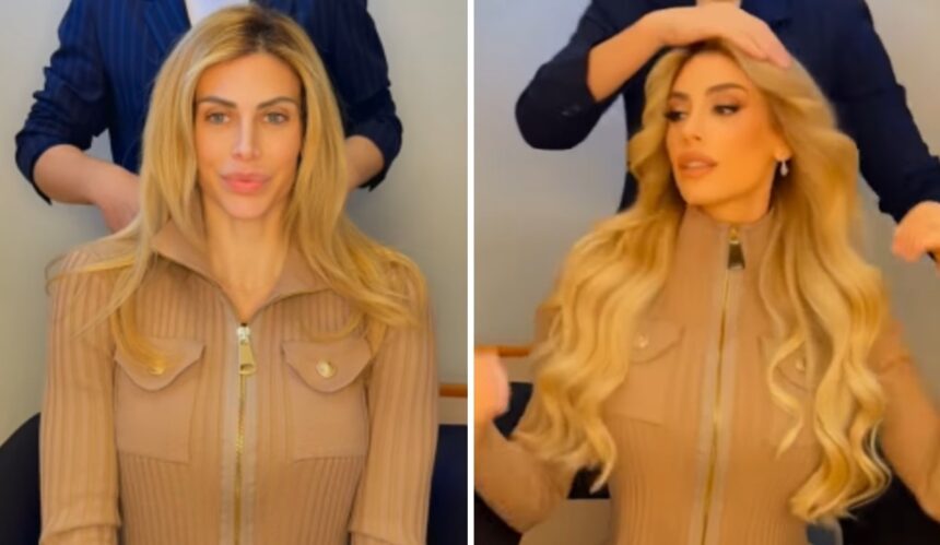 ''Ho realizzato un sogno'': Paola Caruso cambia look, per lei capelli lunghissimi e biondi da principessa, guarda - Gossip.it