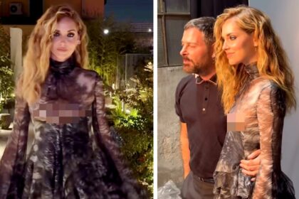 Chiara Ferragni alla Milano Fashion Week: trasparenze audaci e seno in mostra - Gossip.it