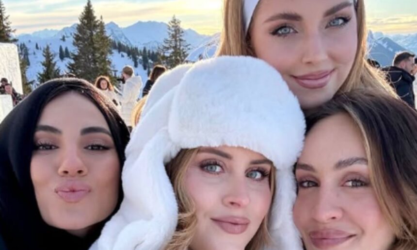 Cosa ci fanno Chiara Ferragni, Giulia De Lellis e Helen Prestes insieme in Svizzera? Ecco a quale evento hanno preso parte - Gossip.it