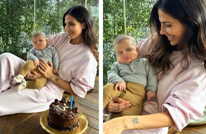Roberta Morise festeggia il terzo complimese del secondo figlio Geremia: cioccolato e sorrisi, foto - Gossip.it