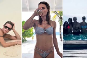 Anche Michelle Hunziker vola alle Maldive a febbraio: sempre bellissima in bikini in spiaggia a 49 anni, foto - Gossip.it