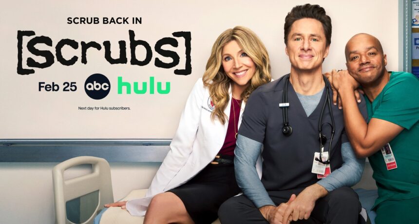 Trailer revival di "Scrubs": Zach Braff, Donald Faison e Sarah Chalke tornano al Sacro Cuore - Guardalo ora!