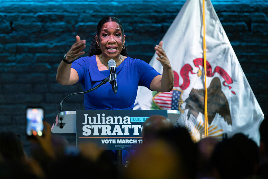 Juliana Stratton è pronta a fare la storia vincendo alle primarie del Senato dell'Illinois