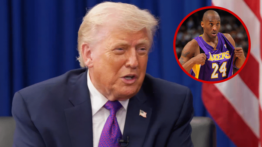 Il presidente Trump conferma la storia della lotta di Kobe Bryant, ho dovuto interromperla!