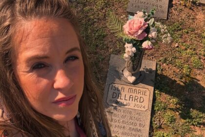 Messaggio di Jill Duggar sul dolore, visita alla tomba della figlia