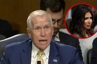 Il senatore Thom Tillis strappa Kristi Noem e confronta le uccisioni dell'ICE con il cane che ha ucciso