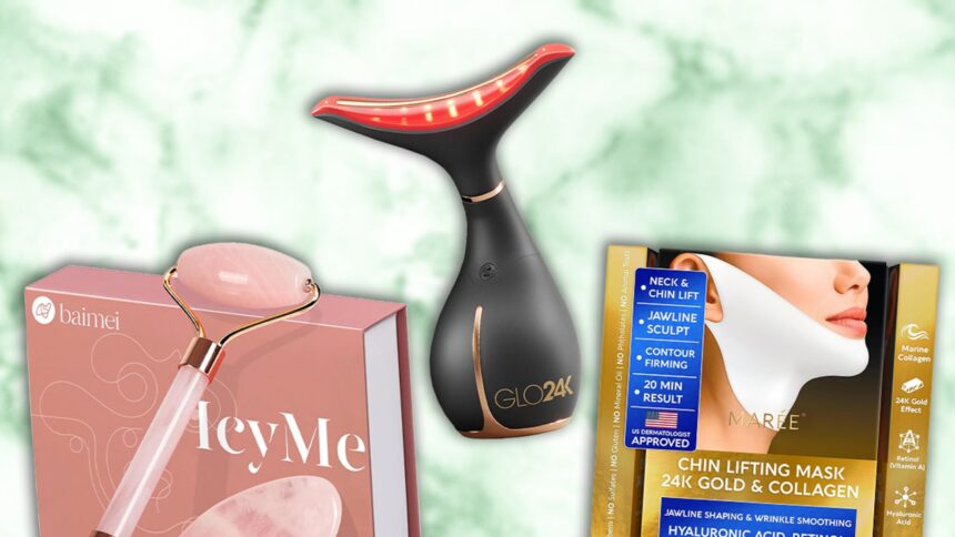 Strumenti per il drenaggio linfatico del viso