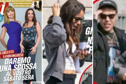 Fedez e la fidanzata Giulia Honegger paparazzati a Milano: le prime foto della 23enne col pancino - Gossip.it