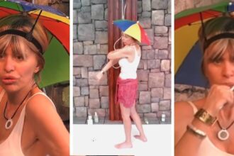 Alessandra Mussolini è già la protagonista indiscussa del GF Vip! Dalla doccia con l'ombrellino ai racconti su Michael Jackson: guarda - Gossip.it