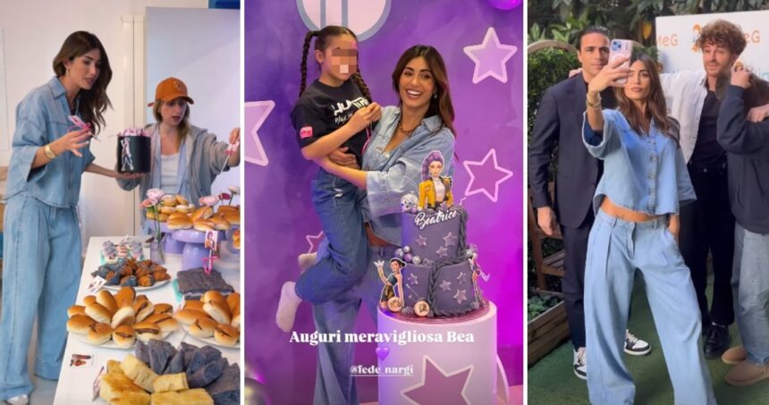 Federica Nargi e Alessandro Matri organizzano una super festa per i 7 anni della figlia Beatrice: ecco il tema scelto - Gossip.it