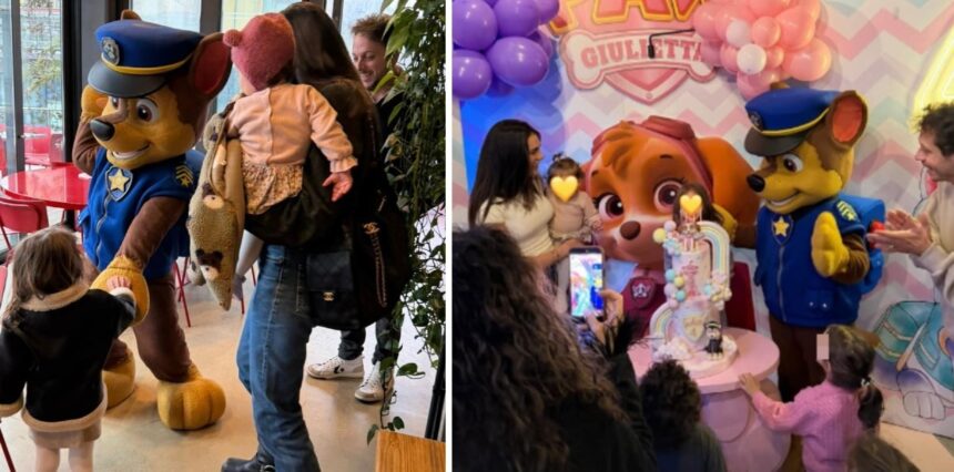 Valentino Rossi e Francesca Sofia Novello festeggiano i 4 anni di Giulietta: ecco il tema scelto per il party, guarda - Gossip.it