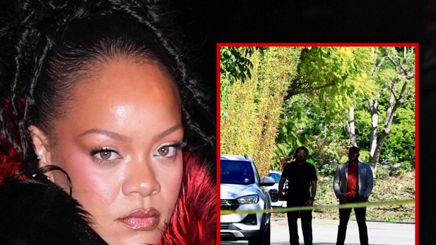 Sparatoria nella casa di Rihanna a Beverly Hills, sospettato in custodia