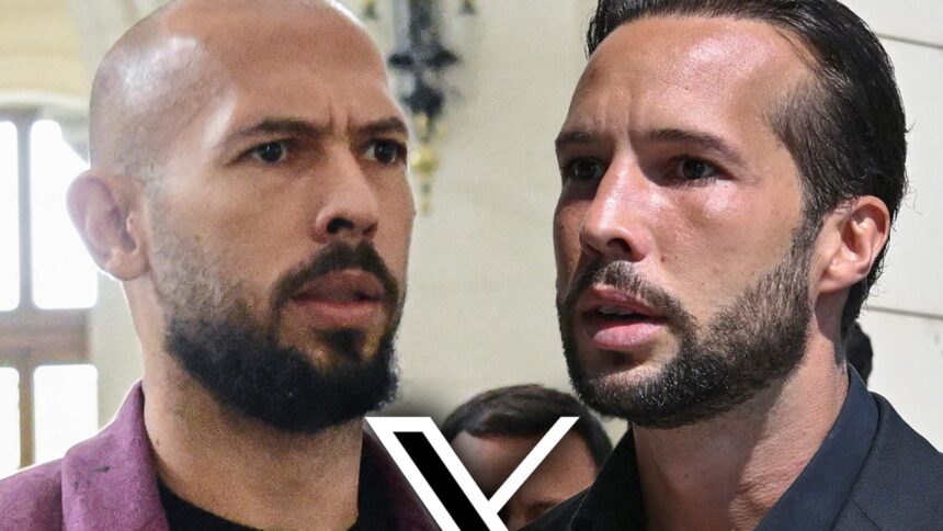 Andrew Tate e il fratello Tristan fanno causa a X contro gli utenti ID che sostengono di averli diffamati