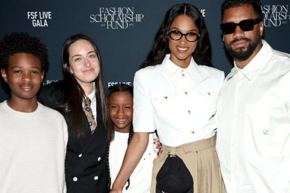 Ciara e Russell Wilson fanno una rara apparizione con i bambini al gala del Fashion Scholarship Fund