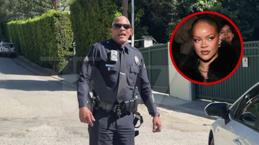 La casa di Rihanna circondata dalla polizia mentre continuano le indagini sulla sparatoria