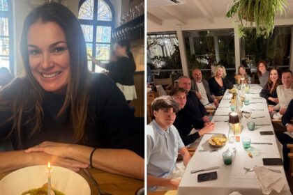 Alena Seredova festeggia i 48 anni con una cena con famiglia e amici: foto - Gossip.it