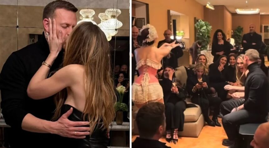 Ilary Blasi bacia Bastian Muller: a Roma per il fidanzato che sposerà organizza un super party di compleanno, guarda - Gossip.it