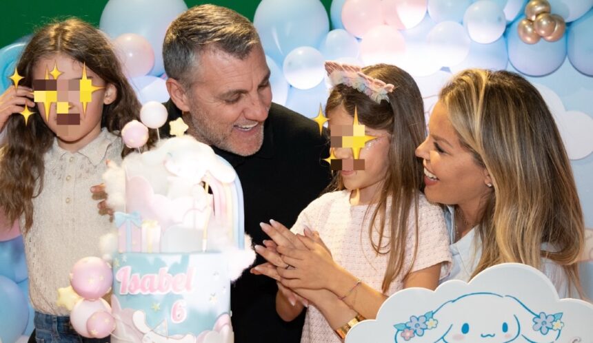 ''Ti amiamo più di tutto'': Costanza Caracciolo e Bobo Vieri festeggiano i 6 anni della figlia secondogenita Isabel, il tema scelto - Gossip.it