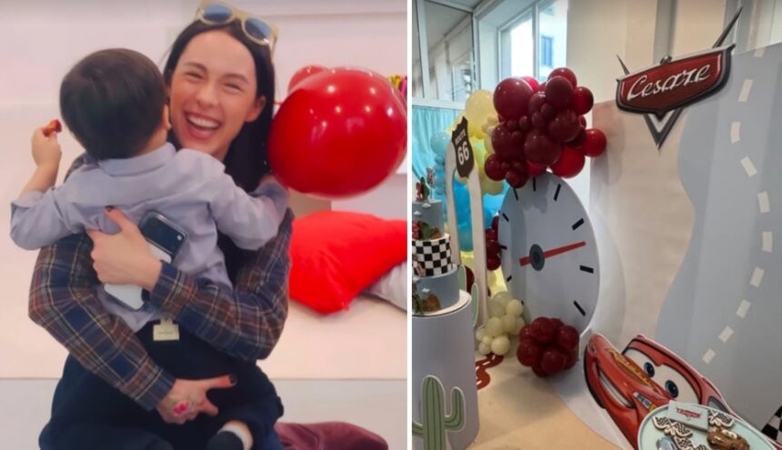 Aurora Ramazzotti e il futuro marito Goffredo Cerza festeggiano i 3 anni del figlio Cesare: il tema scelto per il party - Gossip.it