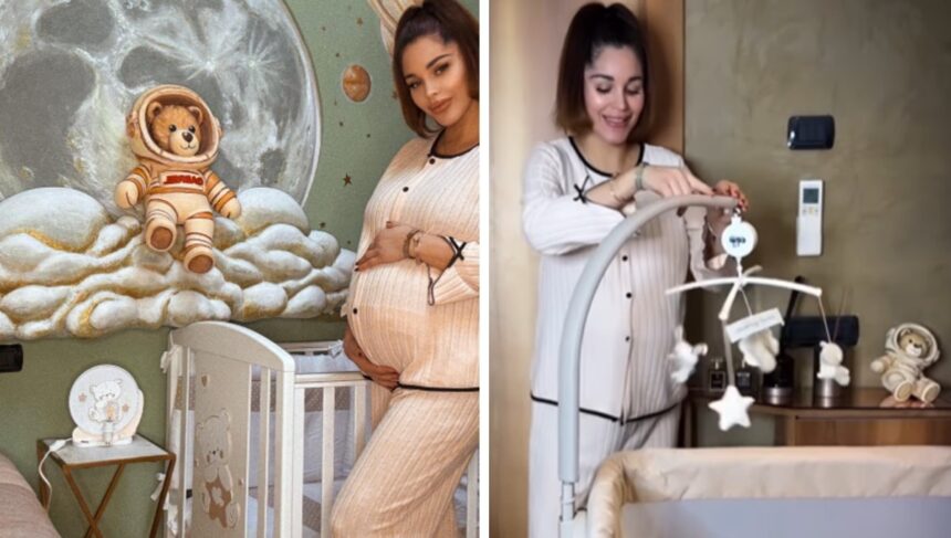 ''Ormai siamo vicinissimi'': Delia Duran, agli sgoccioli con la gravidanza, mostra la cameretta del figlio Gabriel, guarda - Gossip.it