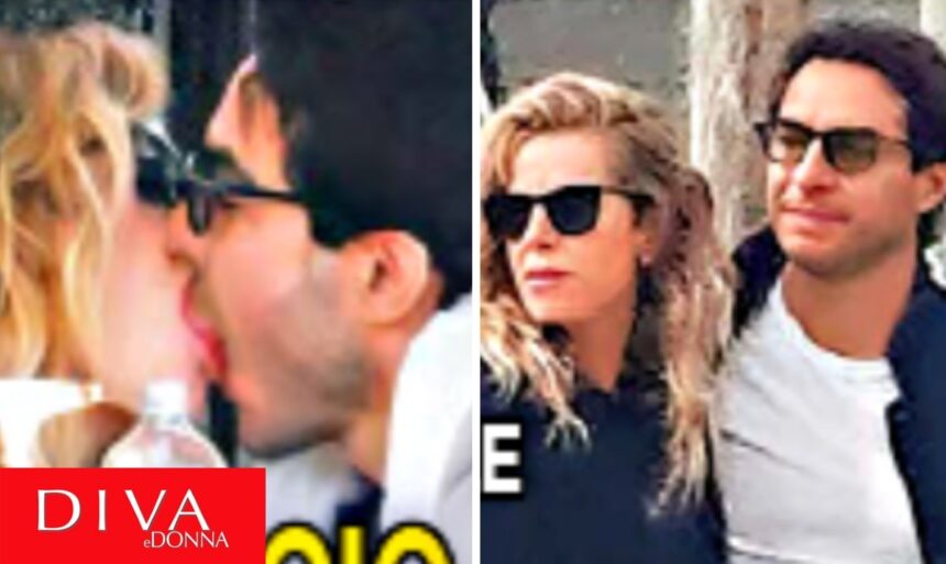 Alessia Marcuzzi e il bacio appassionato con il fidanzato Tiago Schietti: guarda - Gossip.it