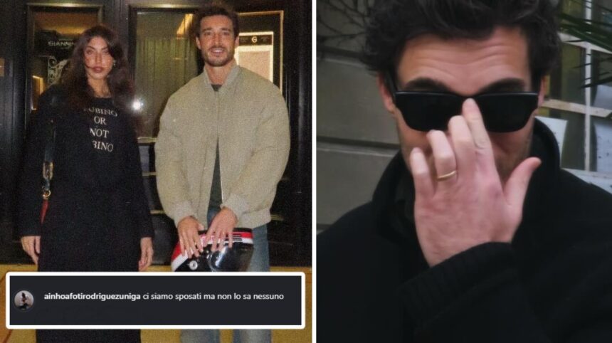 ''Ma non lo sa nessuno": Antonino Spinalbese e Ainhoa Foti Rodriguez si sono sposati? Il messaggio della coppia scatena i fan - Gossip.it