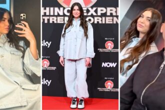 Chanel Totti sceglie un look total denim per la presentazione del suo primo programma tv: guarda - Gossip.it