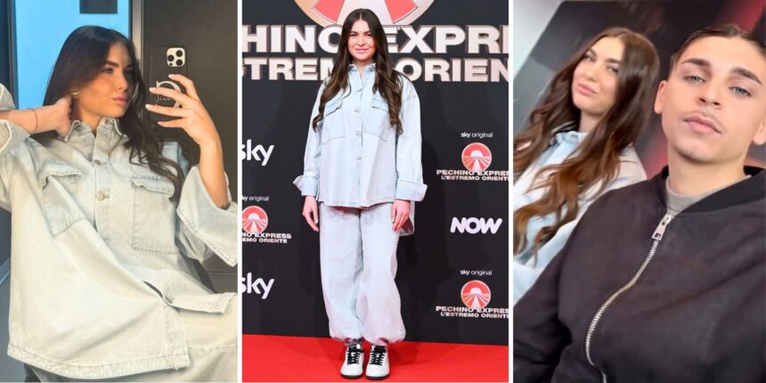 Chanel Totti sceglie un look total denim per la presentazione del suo primo programma tv: guarda - Gossip.it