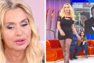 ''Mi ha fatto rabbia, ci ho pianto'': Valeria Marini in lacrime dalla Balivo, si alza in diretta per uscire dallo studio all’improvviso - Gossip.it
