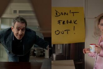 Matthew Macfadyen rimpicciolisce accidentalmente Elizabeth Banks nel trailer di "Miniature Wife" - Guardalo ora!