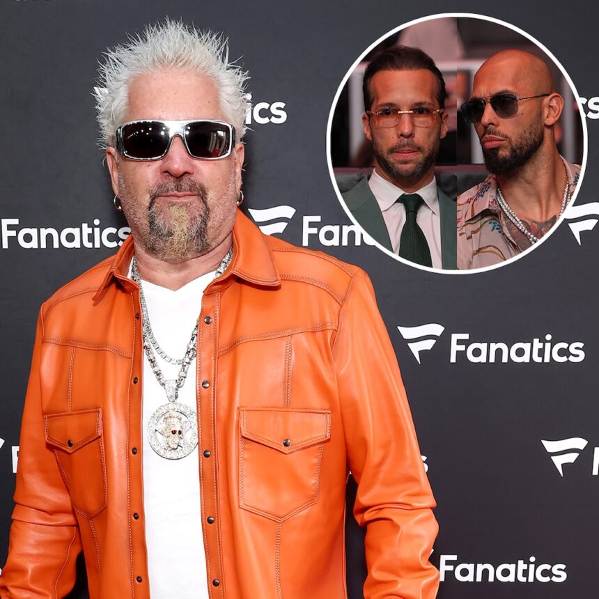 Guy Fieri nega l'amicizia tra Andrew Tate e Tristan Tate dopo il combattimento UFC